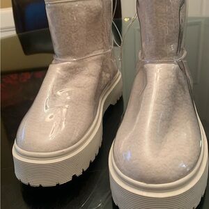 Women's Clear Platform Boots